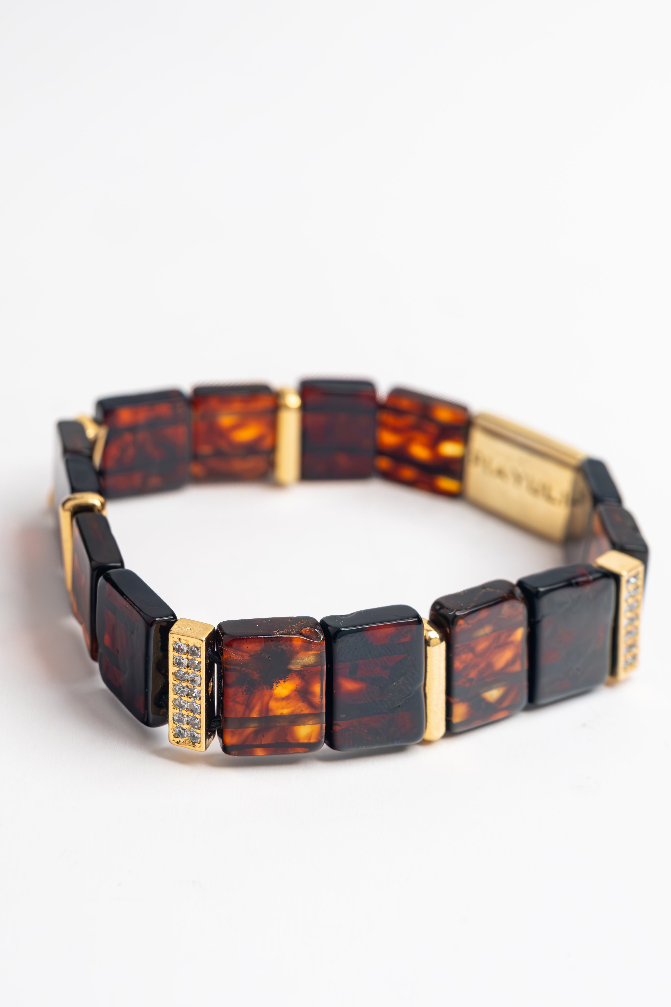 Amber Natural Stone | Rooted Power Bracelet